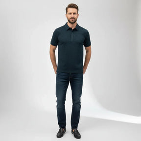 [PAGUE 1 LEVE 2] - Camisa Polo Ultra Fresh Seda Gelo + Relogio de Brinde
