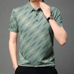 Kit 5 Camisas Masculina Ralp em Malha Seda Gelo e Poliéster