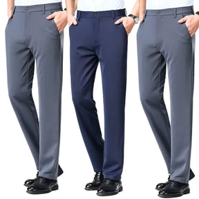 COMPRE 2  LEVE 3 |  Calça Social Clássica Alfaiataria + Cinto de Brinde