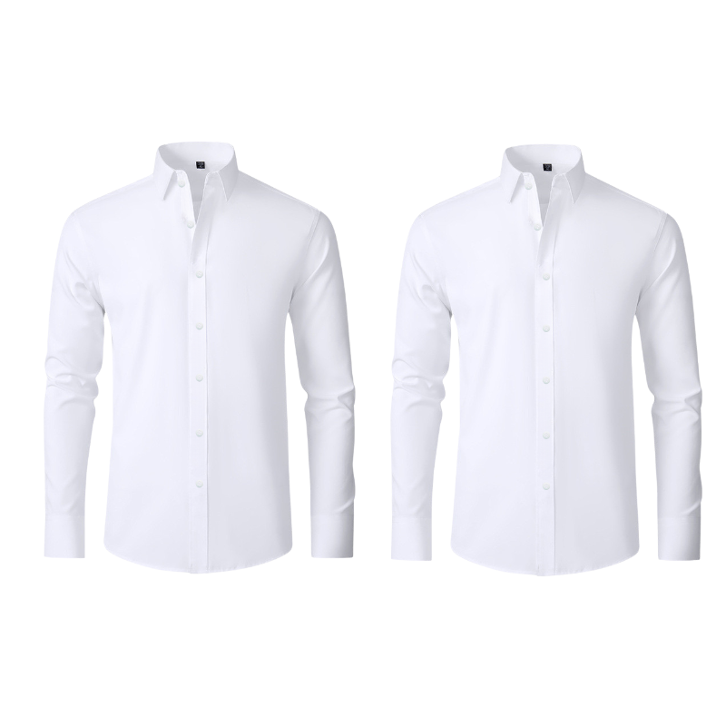 (Compre 1 Leve 2) Camisa Social Italian Ultra Tech Anti amassados +RELÓGIO DE BRINDE!