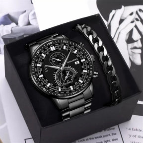 Relógio Masculino Luxo + BRINDE!